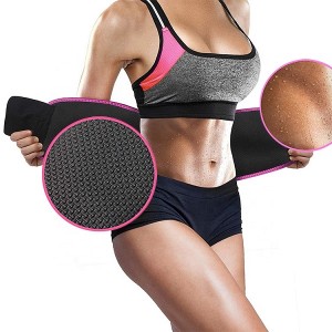 Equipo de fitness Bandas de sudoración transpirables ajustables Recortadores de cintura