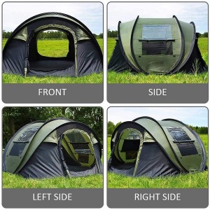 Out Door Portable Popup Tents Camping Foldable Windproof Waterproof