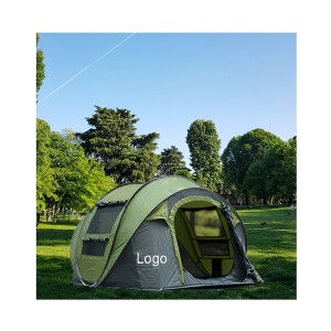 Out Door Portable Popup Waterproof Windproof Foldable Camping Tent