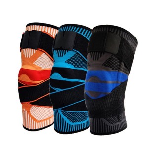 Knee Protection Pressurized Silicone Spring Knee Pads