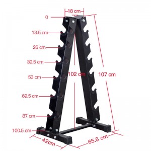 I-A-Frame Dumbbell Weight Rack
