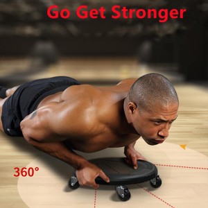4 Wheel Core Coaster Addominale Trainer Roller Disk Core Strength Training