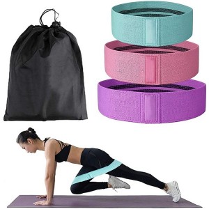 Low MOQ for Resistance Band Set - Fabric Hip Resistance Bands Booty Bands –  Yiruixiang