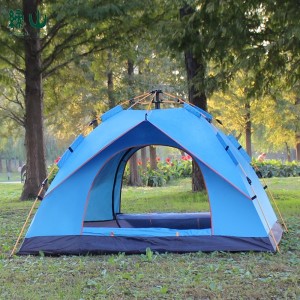 Grande tente de camping extérieure instantanée automatique