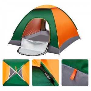 Быстро открывающаяся наружная палатка с защитой от дождя