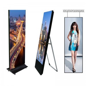 Portable High Definition Mobile Multi-installazione Integrated Advertising Poster Machine