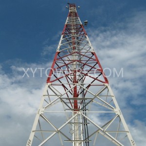 45m 3-Legs Lattice Tower Communication Tower
