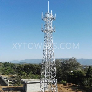 4-kraki cevni antenski stolp