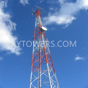 25m Self Supporting Angular Telecom Tower