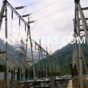 Högspänning 220KV transformatorstationsstrukturer