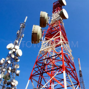 Menara Baja Galvanis Sudut Telekomunikasi