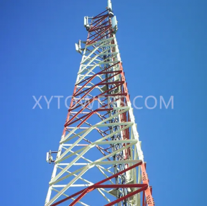 Galvanized Angle Steel Microwave Communication Tower