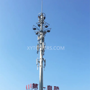30M cinkuota mikrobangų antena, vieno vamzdžio telekomunikacijų monopolis