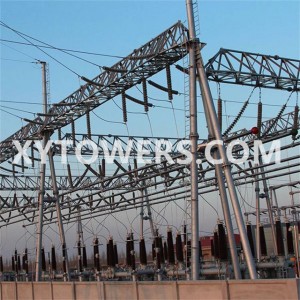 High Voltage 220KV Transformer Substation Structures