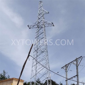 Torre de línia de transmissió de circuit únic de 35 kV