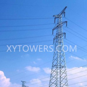 I-Angle Steel Self Supporting Transmission Line Tower