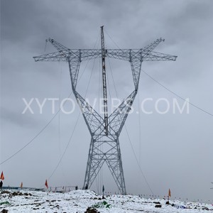 66kV Transmission Line Lattice Steel Tower