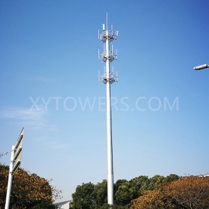 Q235B Q355B Steel TV Antenna Broadcasting Tower