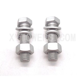 Hot Dip Galvanized Hex Bolt and Nuts