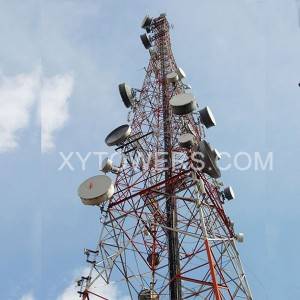Telecommunication Angular Steel Cellular Lattice Tower