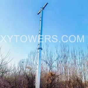 China ifektri eqondile monopole steel tube pole tower