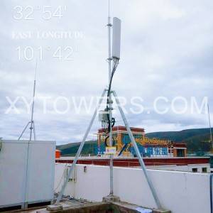 China New Product Megatro Cell Site Roof Top Tower