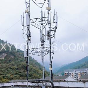 Žárově pozinkovaná střešní telekomunikační věž