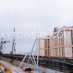 China Chigadzirwa Chitsva Megatro Cell Site Roof Top Tower