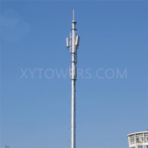 Menara Monopole Komunikasi Antena 5G