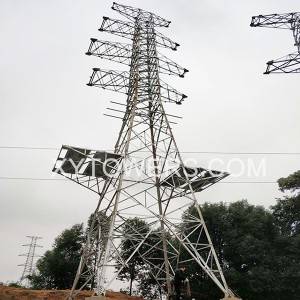 China pabrika direkta nga electric transmission torre