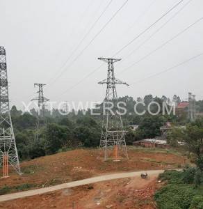 Torre de transmissão elétrica direta da fábrica na China