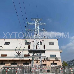 Torre in acciaio per linee di trasmissione elettriche da 230 kV