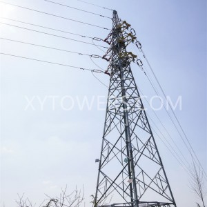 Torre in ferro d'acciaio per trasmissione di potenza in acciaio da 10 kV-110 kV