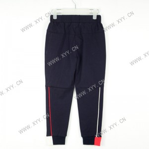 Boys red and white piping trousers fashion trend all-match casual pants sports pants SH-1058