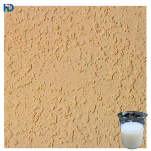 Pintura de pared exterior/Materia prima para pintura de pared exterior/emulsión de estireno-acrílico para pintura de piedra exterior de construcción HD604