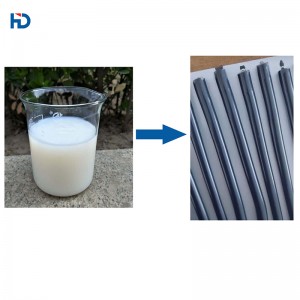 Chất bịt kín có độ đàn hồi cao trong nước / Nguyên liệu keo dán keo / Nhũ tương polymer gốc nước có độ đàn hồi cao acrylic cho chất bịt kín HD302