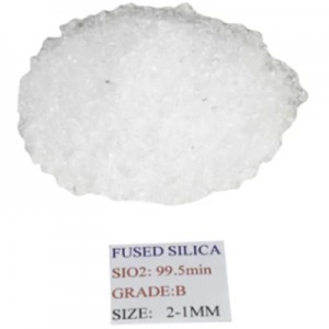 Chinese Wholesale Silicon Dioxide In Medicine - Fused Silica Sand Second Grade (also known as B grade)  – Sainuo