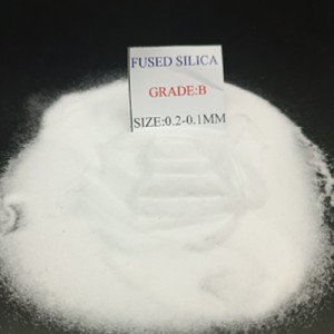 China OEM Fused Quartz Properties - Fused Silica Sand Second Grade (also known as B grade),High Purity with Small black Dots,Mainly used fo Lining Materials,Silica bricks, Amorphous Refractories a...