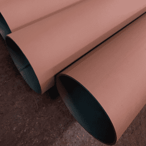 RED ANTICORROSIVE PAINTED FIRE FIGHTING SEAMLESS STEEL PIPES.