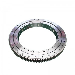 အကြီးစားစက်ယန္တရားများသည် double row ball slewing ring bearing ကိုအသုံးပြုသည်။