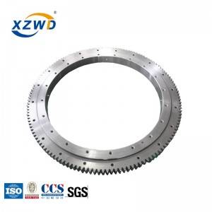 XZWD තනි පේළි හතරේ පොයින්ට් බෝල Slewing Bearing Ring Tunnel Boring Machines