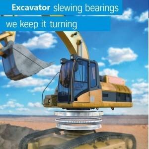 Mini excavator swing bearing sostituzzjoni