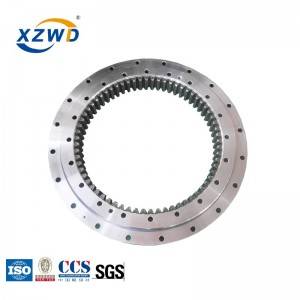 XZWD vendita calda miglior prezzo anello girevole a quattro punti a fila singola per apparecchiature rotanti