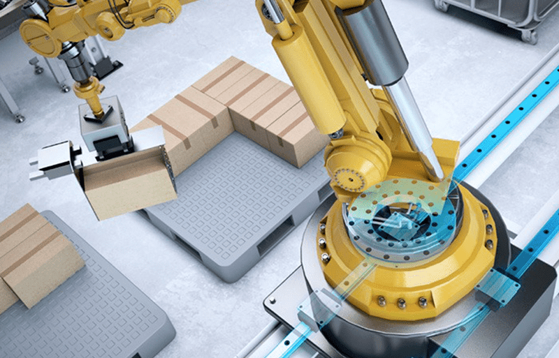 How modern industrial robots rotate?