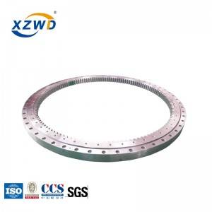 XZWD Hot sale Single Row Ball Slewing Bearing with External Gear