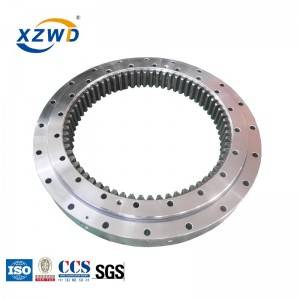 XZWD OEM ကရိန်းအတွက်အကောင်းဆုံးစျေးနှုန်း turntable slewing ball bearing
