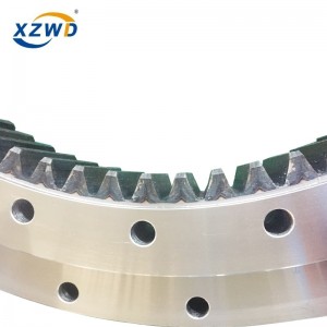 Rolamento de giro XZWD fábrica de dentes de alta qualidade rolamento de mesa giratória temperado