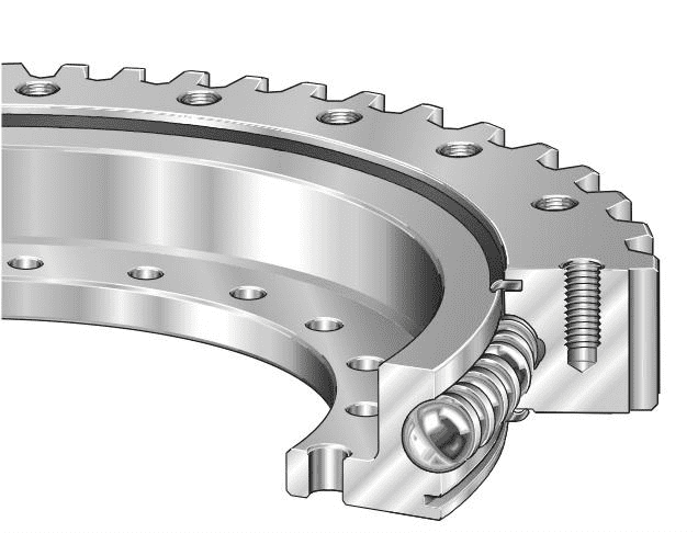 Slewing Bearing Structure and Sealing Type