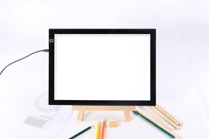 LED Tracing board သည် အလွန်ပါးလွှာသော တောက်ပမှု A4 အရွယ်အစား led Drawing pad