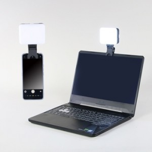 Vysoce kvalitní přenosné mini LED selfie video výplňové světlo Dvoubarevné výplňové světlo pro videokonference s vysokým jasem